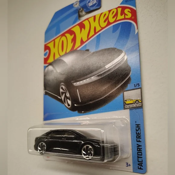 Lucid Air Hot Wheels Factory Fresh Series 1/5 Black - Picture 5 of 11